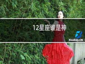 12星座谁是神