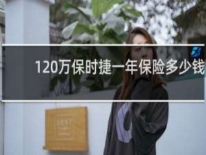 120万保时捷一年保险多少钱