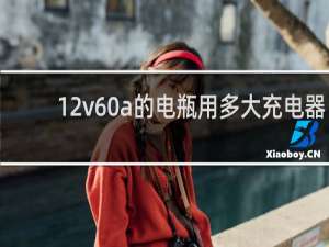 12v60a的电瓶用多大充电器