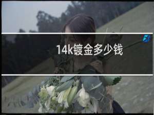 14k镀金多少钱