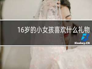 16岁的小女孩喜欢什么礼物
