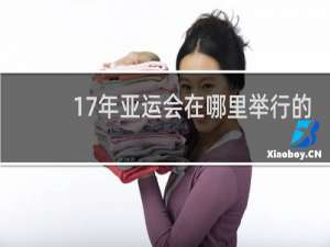 17年亚运会在哪里举行的