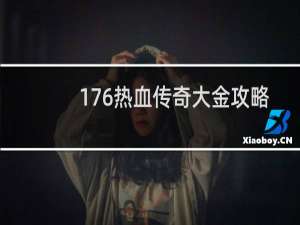 176热血传奇大金攻略
