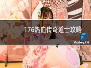 176热血传奇道士攻略