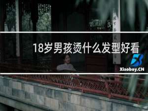 18岁男孩烫什么发型好看