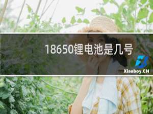 18650锂电池是几号