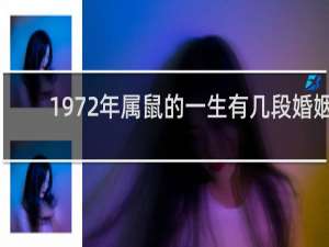 1972年属鼠的一生有几段婚姻