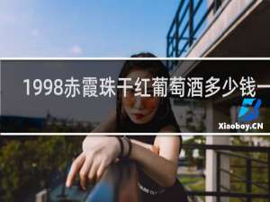1998赤霞珠干红葡萄酒多少钱一瓶