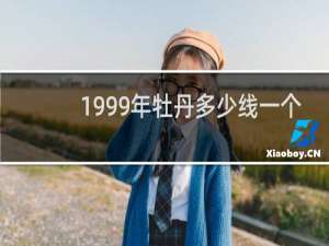 1999年牡丹多少线一个