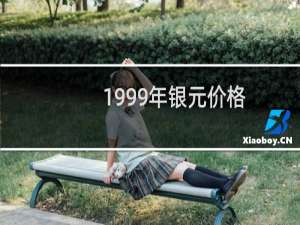 1999年银元价格