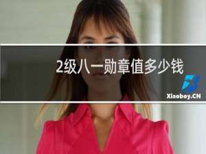 2级八一勋章值多少钱