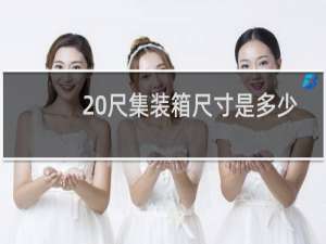 20尺集装箱尺寸是多少