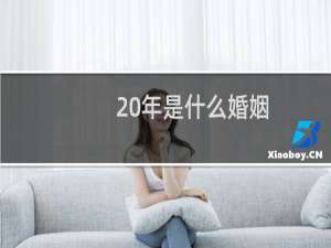 20年是什么婚姻