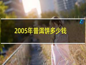 2005年普洱饼多少钱