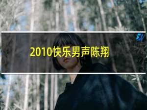 2010快乐男声陈翔海选（2010快乐男生）