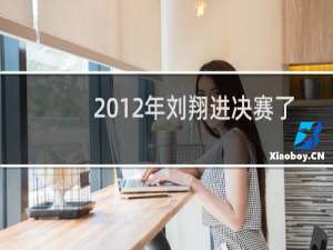 2012年刘翔进决赛了吗
