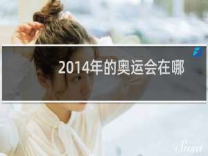 2014年的奥运会在哪里举行