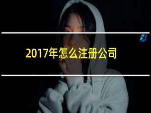 2017年怎么注册公司