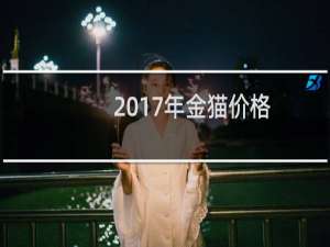 2017年金猫价格