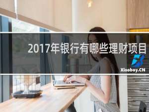 2017年银行有哪些理财项目
