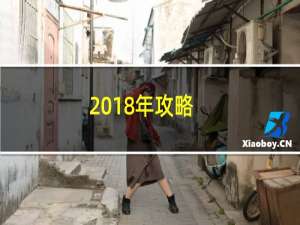 2018年攻略