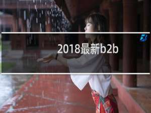 2018最新b2b