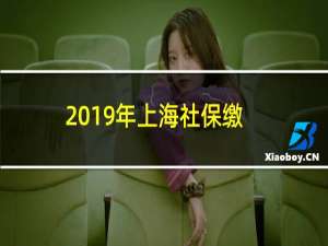 2019年上海社保缴费基数（2019年上海社保基数）