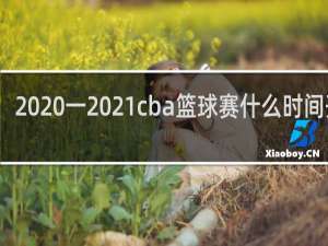 2020一2021cba篮球赛什么时间开始