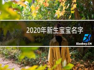 2020年新生宝宝名字