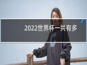 2022世界杯一共有多少场赛
