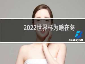 2022世界杯为啥在冬天