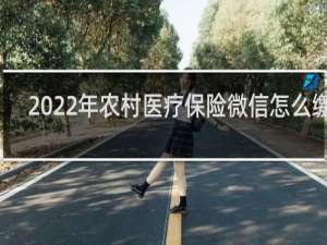2022年农村医疗保险微信怎么缴费