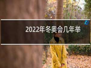 2022年冬奥会几年举办一次