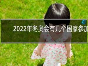 2022年冬奥会有几个国家参加