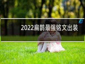 2022扁鹊最强铭文出装