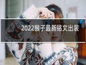 2022猴子最新铭文出装