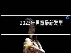 2023年男童最新发型
