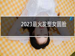 2023最火发型女圆脸