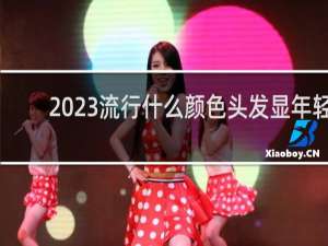 2023流行什么颜色头发显年轻
