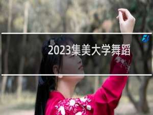 2023集美大学舞蹈和音乐类专业分数线