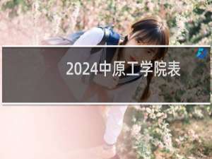 2024中原工学院表演专业各省录取分数线