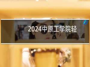 2024中原工学院轻化工程专业各省录取分数线
