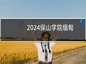 2024保山学院缅甸语专业各省录取分数线