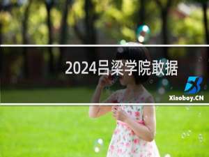 2024吕梁学院敢据科学与大数据技术专业各省录取分数线