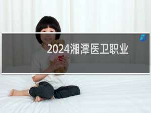 2024湘潭医卫职业技术学院录取分数线
