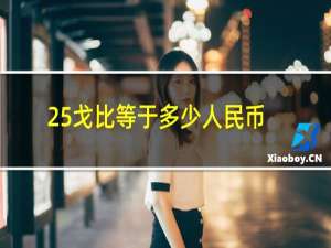 25戈比等于多少人民币