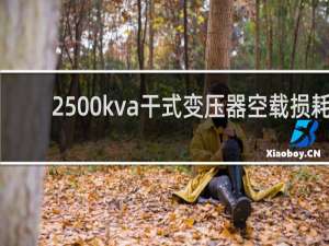 2500kva干式变压器空载损耗