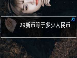 29新币等于多少人民币
