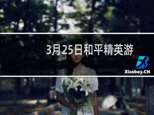 3月25日和平精英游戏中抽奖问题与答案是什么