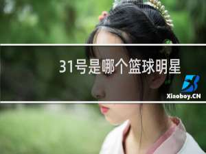 31号是哪个篮球明星